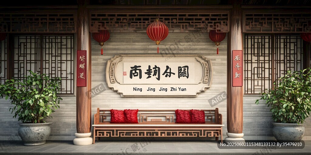 中式商酌阁传统雅致空间