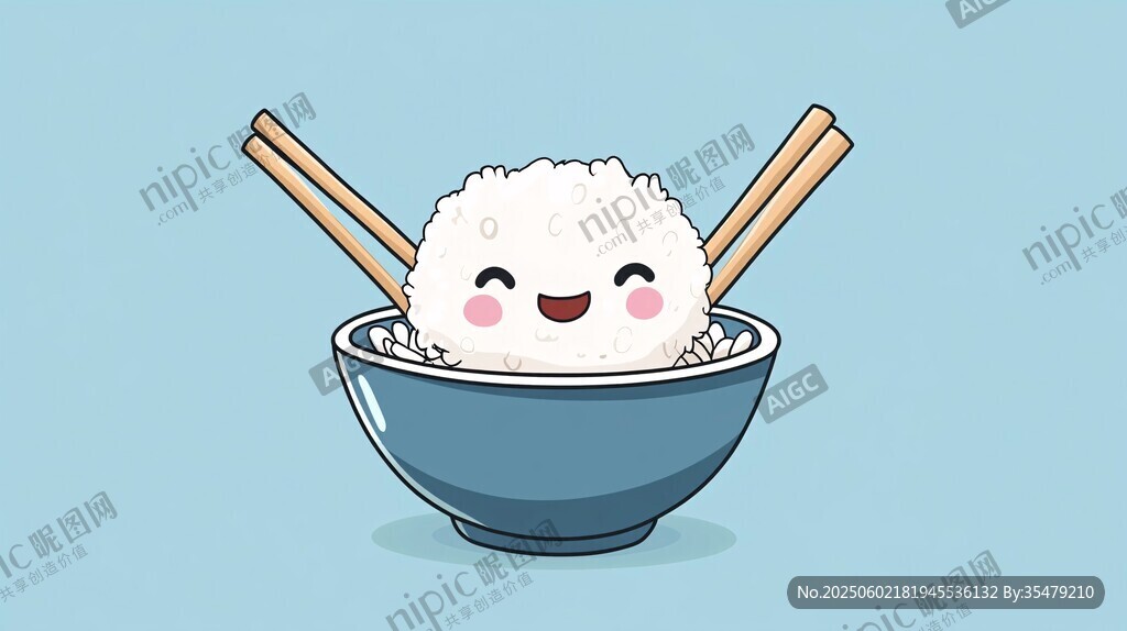 可爱饭团表情包