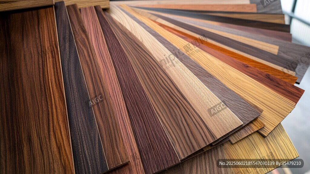 多样木纹板材展示