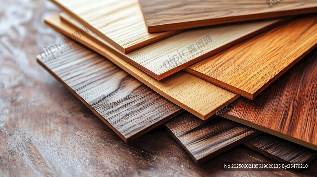 多样木纹板材展示