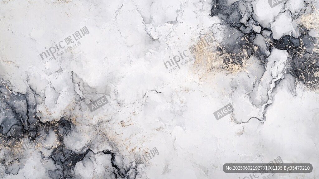水墨风大理石纹理背景图