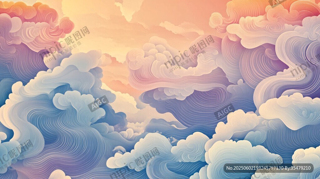 梦幻云海 绚丽天空美景