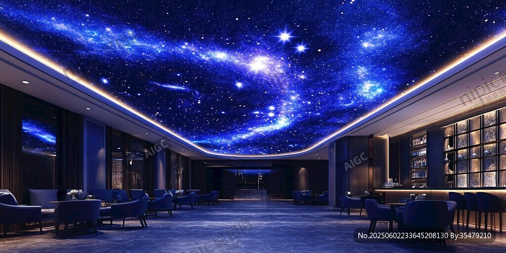 星空主题奢华室内空间