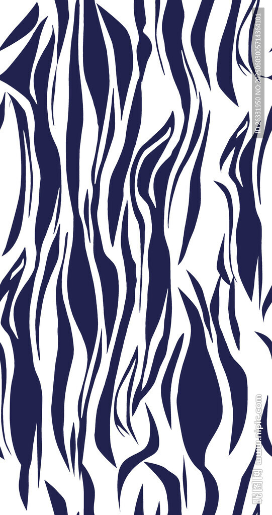 蓝白抽象条纹图案纹理