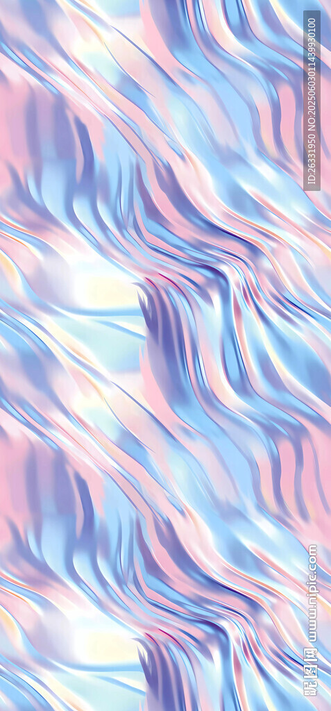 梦幻渐变流体纹理图案