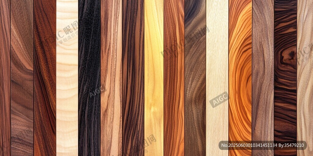 多样木材纹理展示