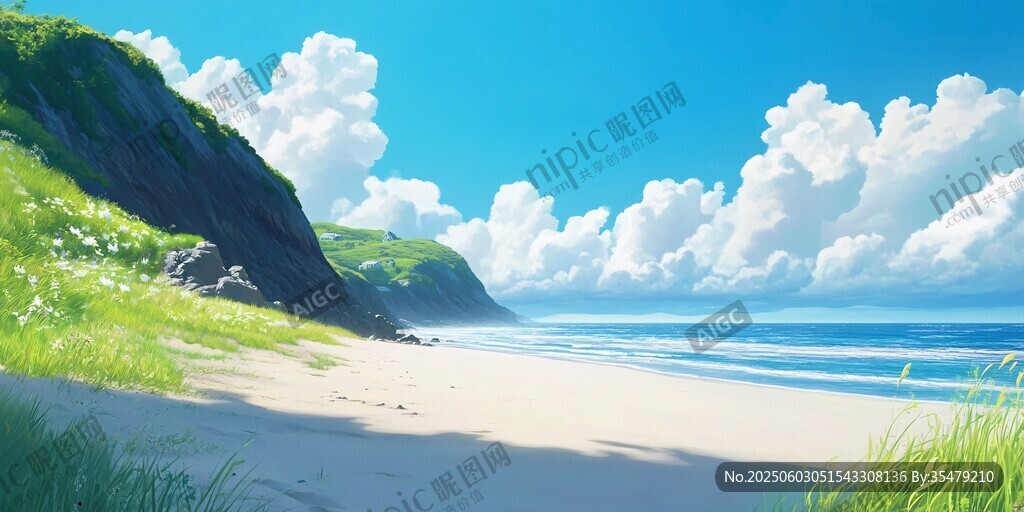 梦幻海岸美景