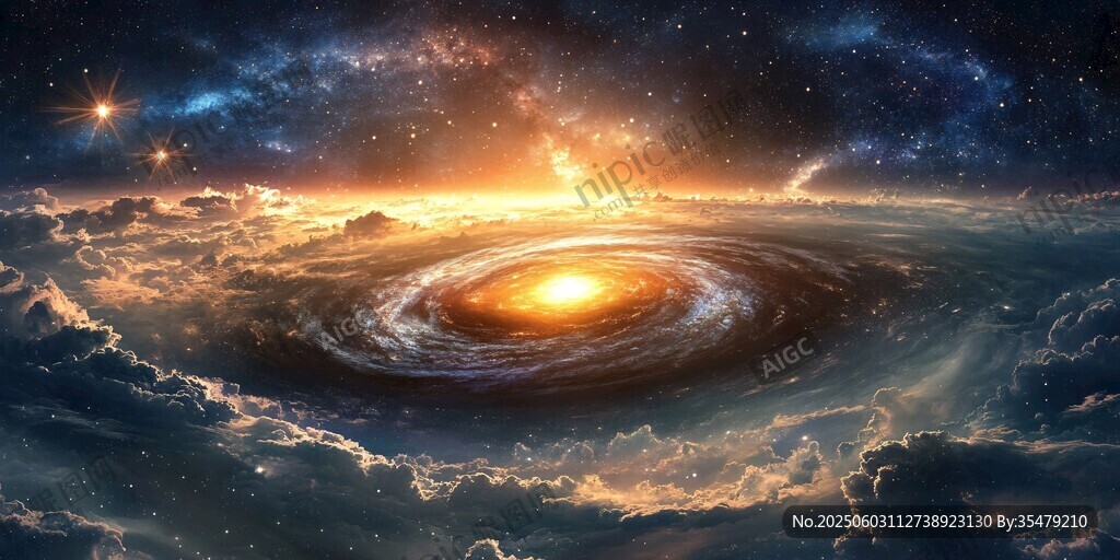 梦幻宇宙中的璀璨星系