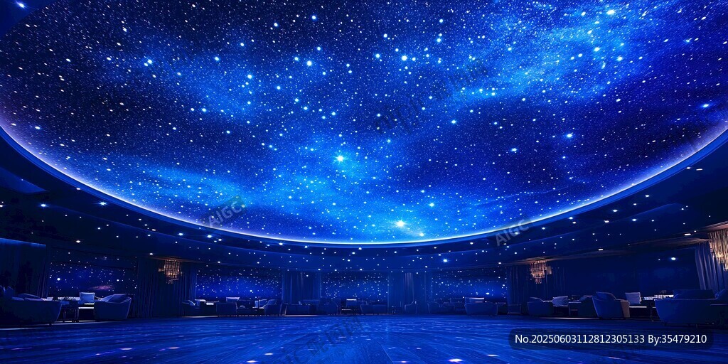梦幻星空室内场景