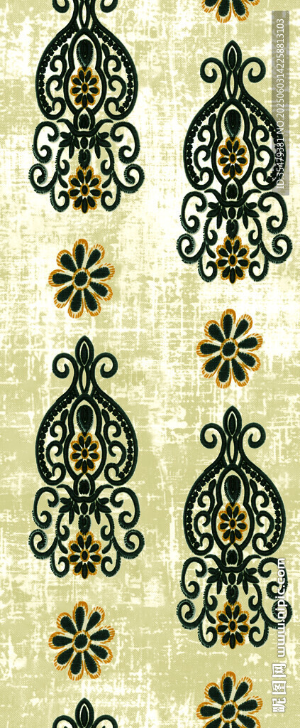 复古华丽图案设计