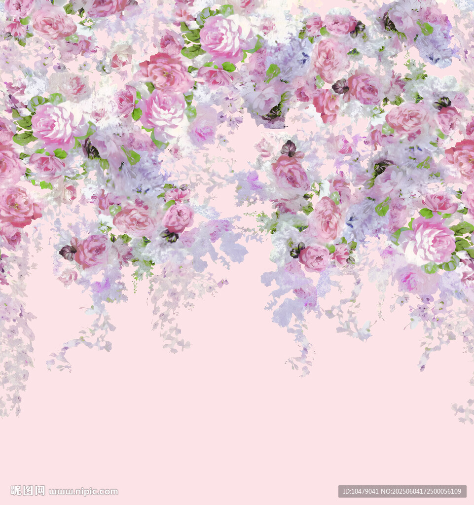 手绘花