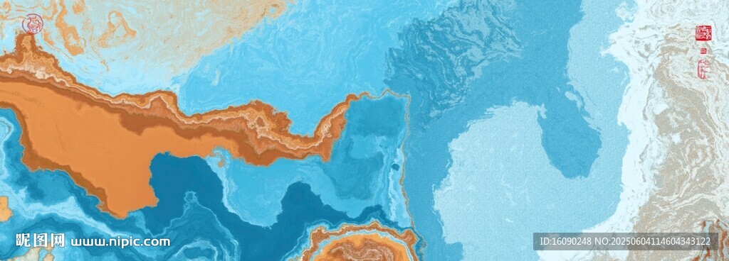 禅意水墨画