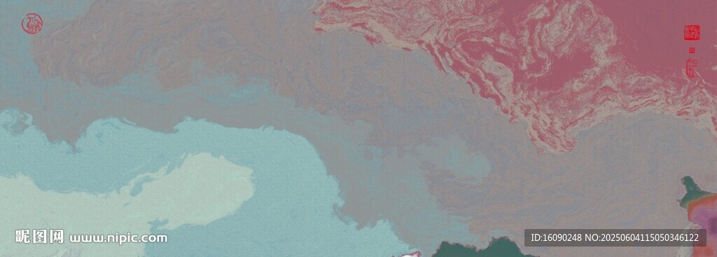 玄关水墨画