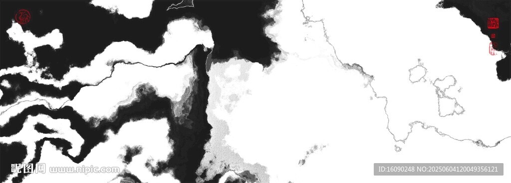 水墨山水