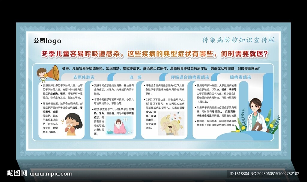 健康教育展板
