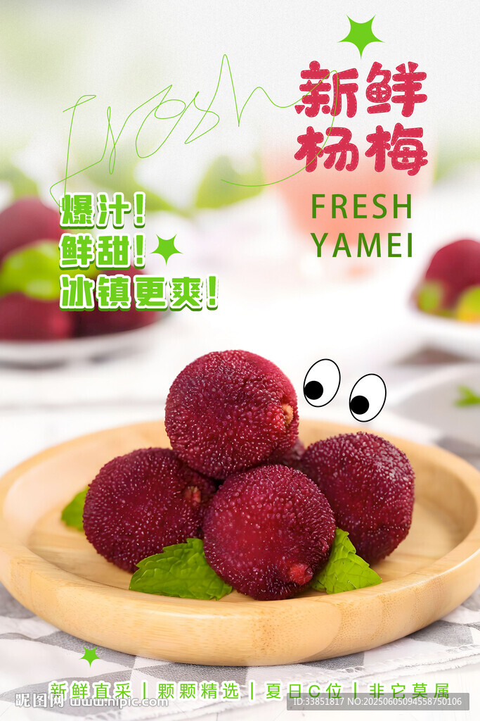 杨梅海报