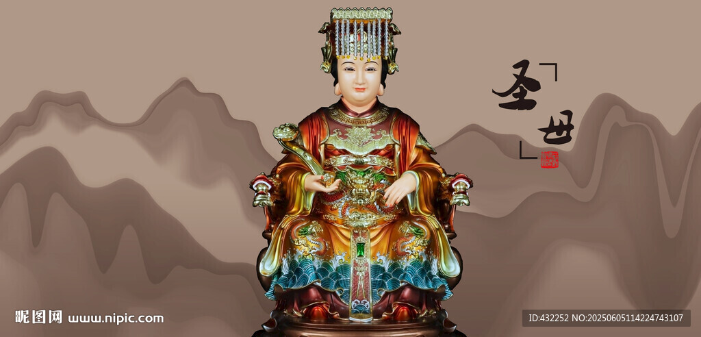 妈祖雕塑妈祖