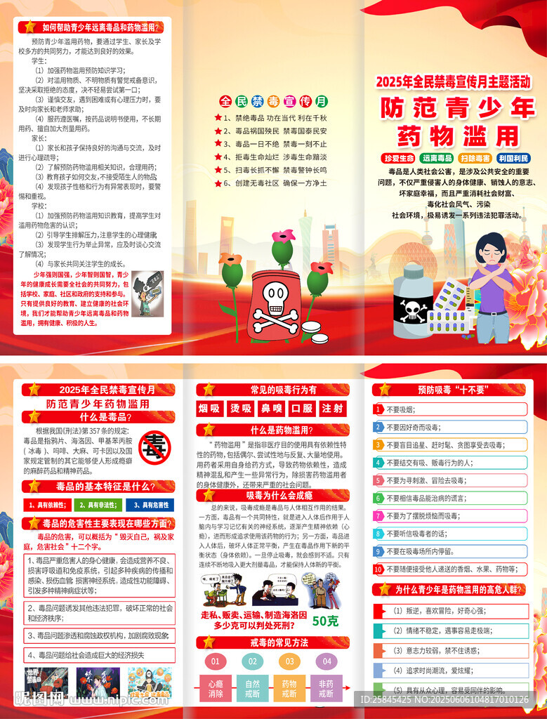 2025全民禁毒宣传月