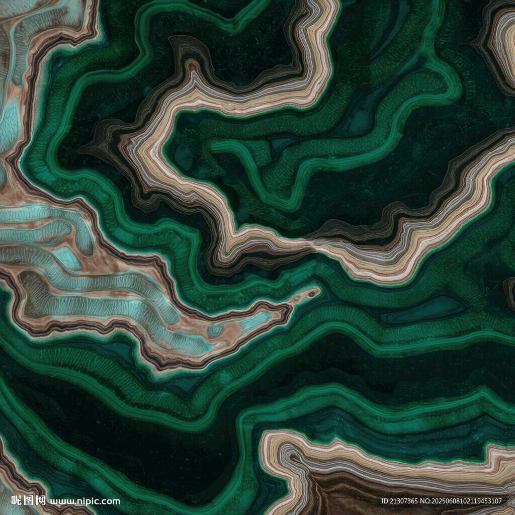 绿色纹理大理石图案背景
