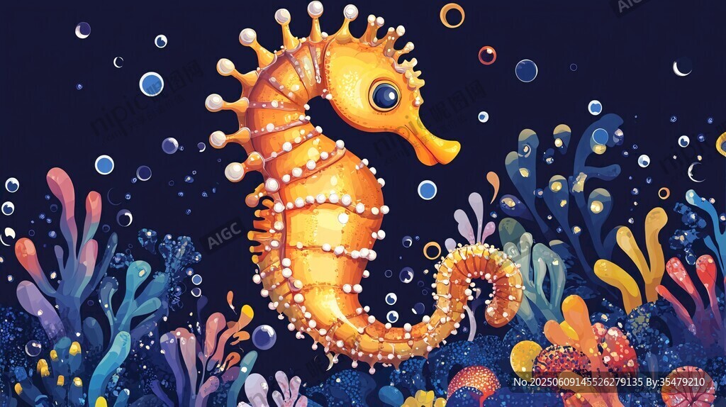 梦幻海马的海底奇妙世界