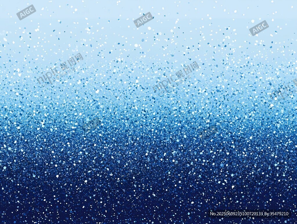 梦幻渐变蓝色闪光背景
