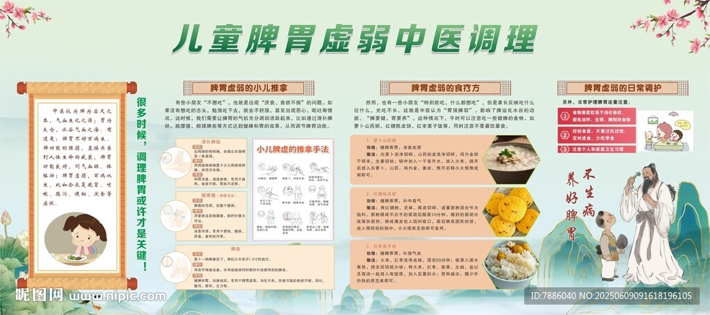 儿童脾胃虚弱中医调理