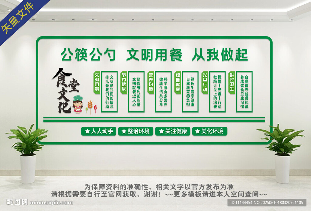 食堂餐厅文化墙