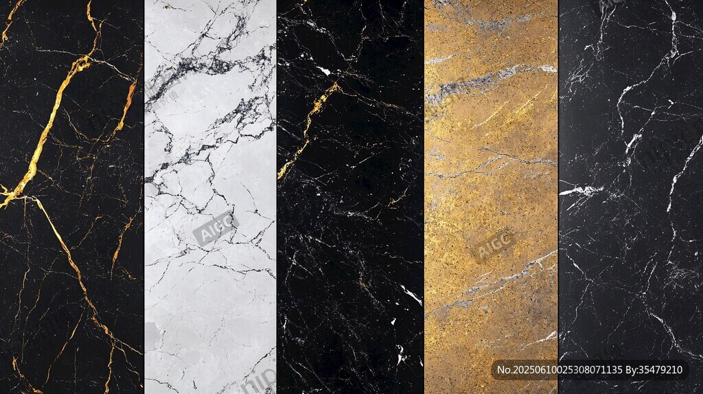 多样大理石纹理精美展示