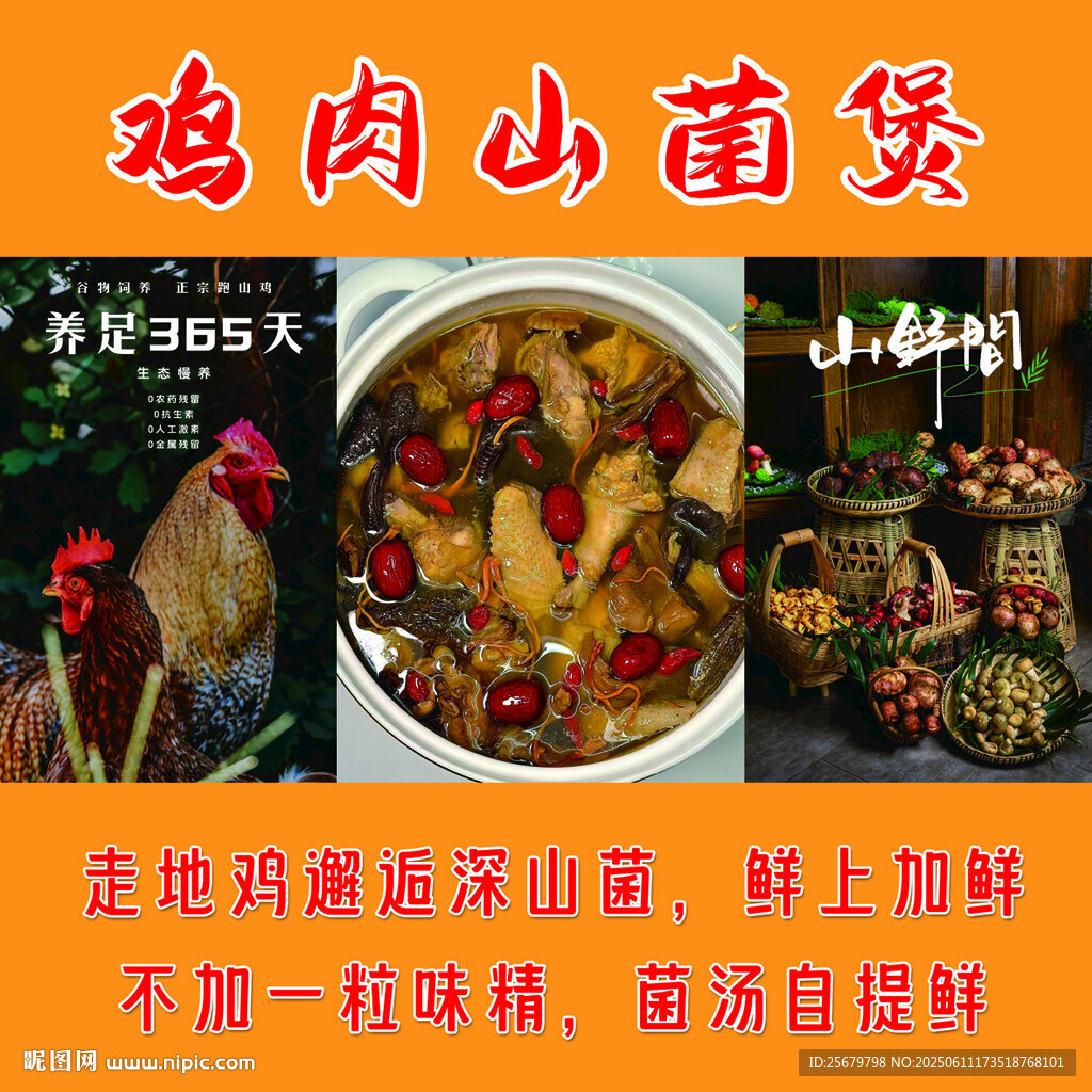 鸡炖山菌煲 美味滋补佳肴