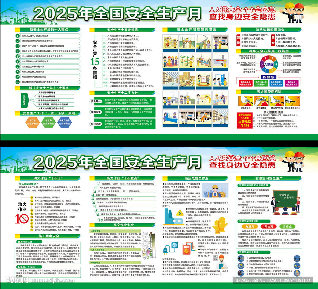 安全生产展板