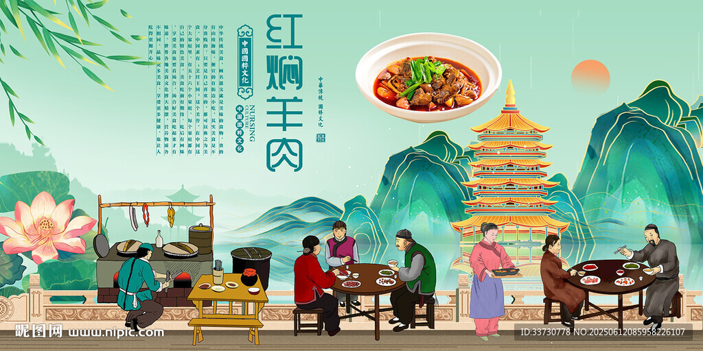 红焖羊肉