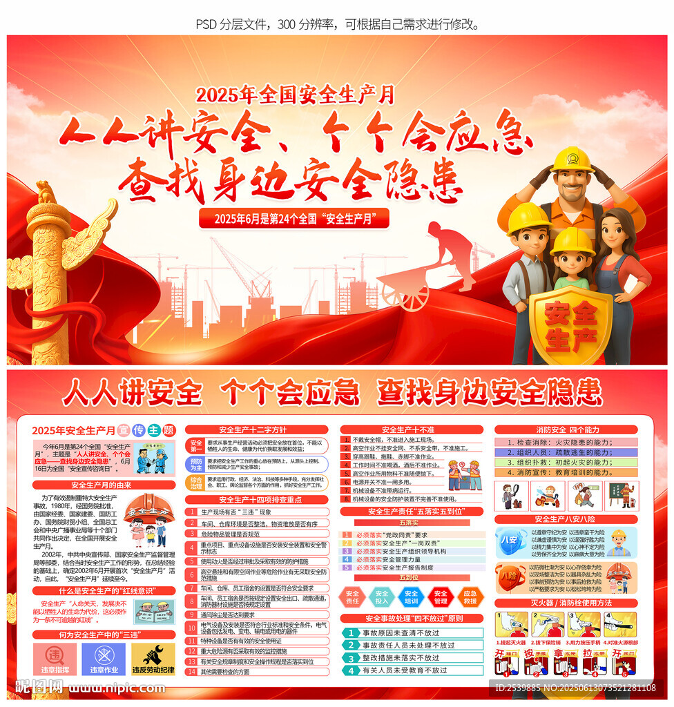 2025年安全生产月