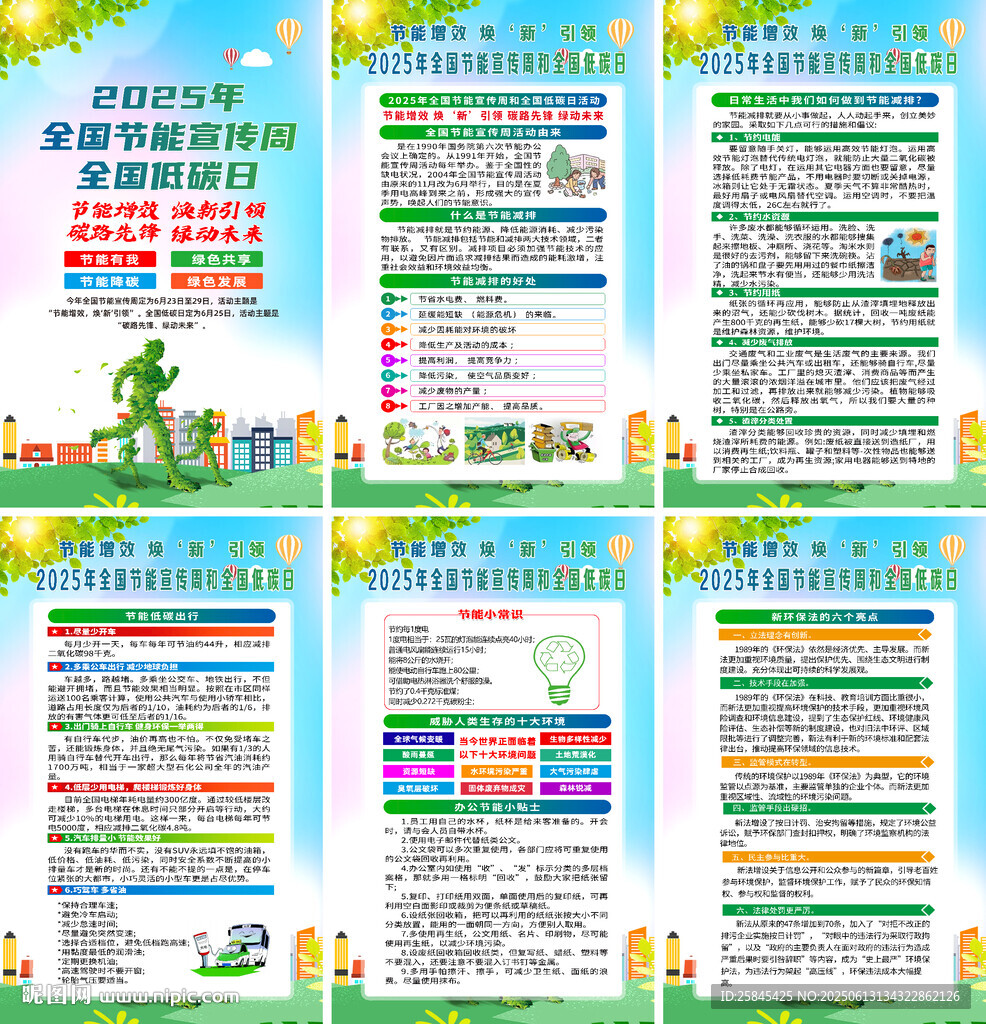 2025年全国节能宣传周海报
