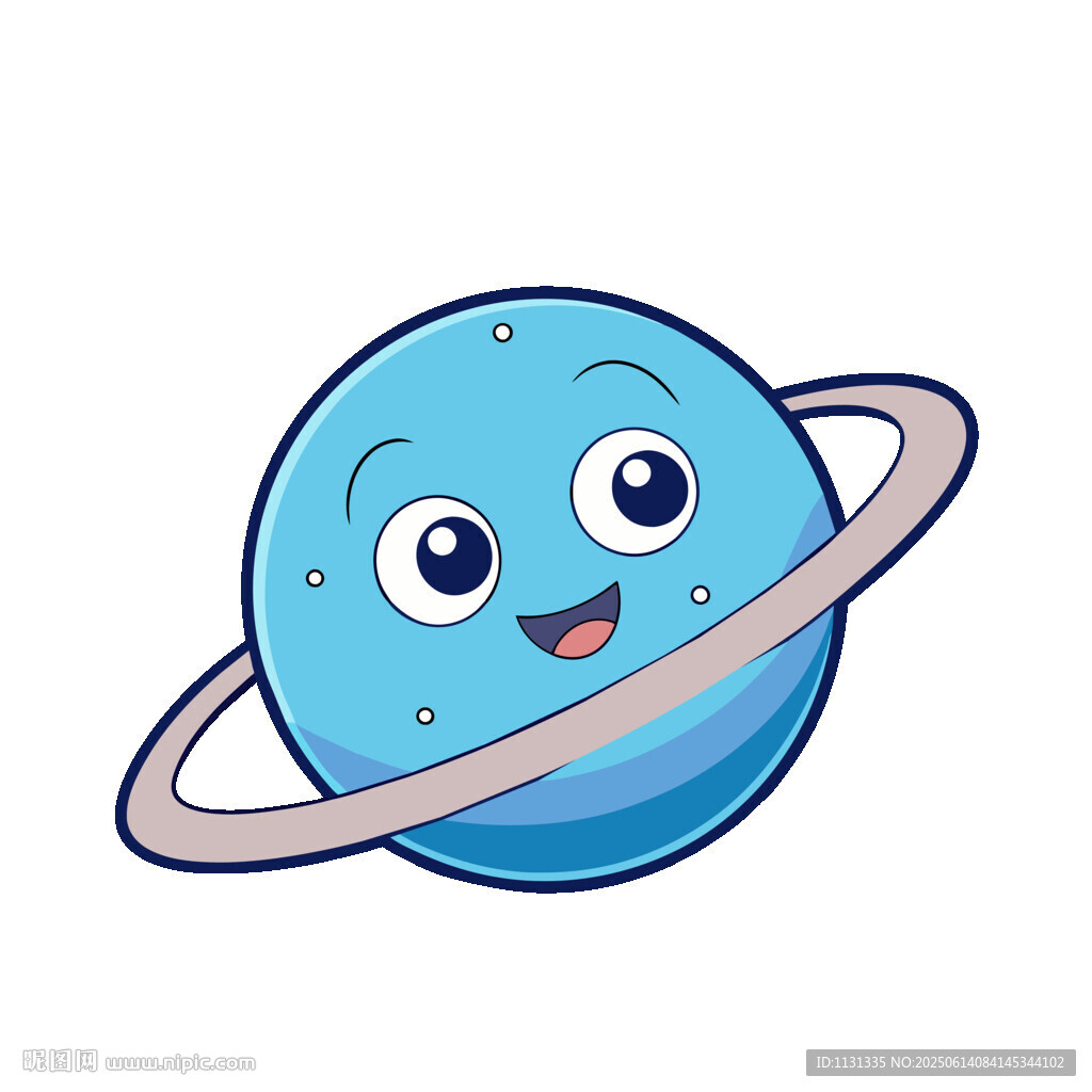 可爱卡通星球形象