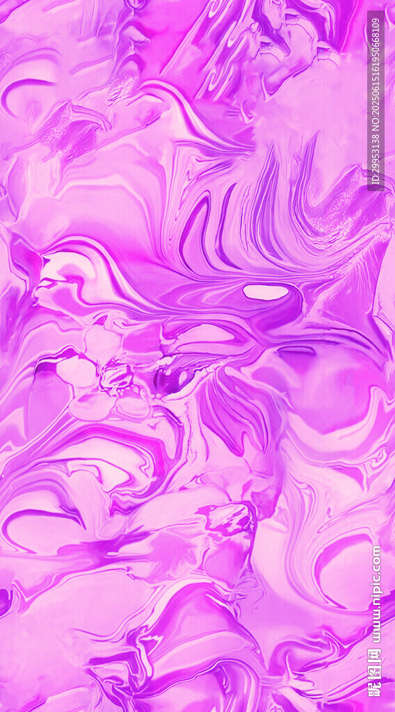 梦幻粉紫色流体纹理图案