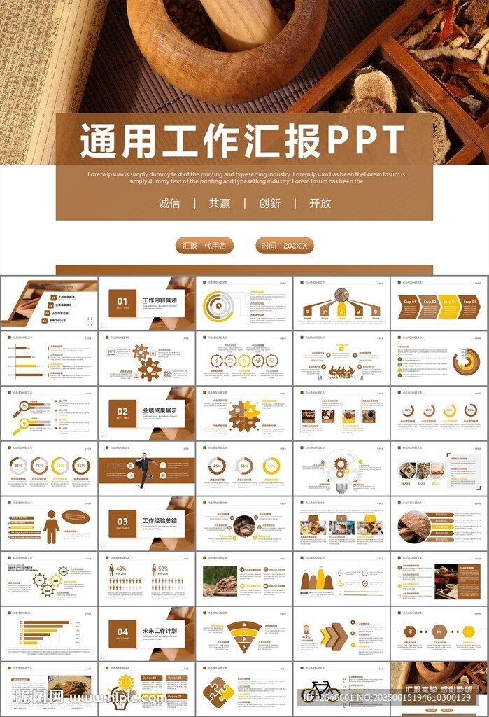 中医中药行业总结计划PPT