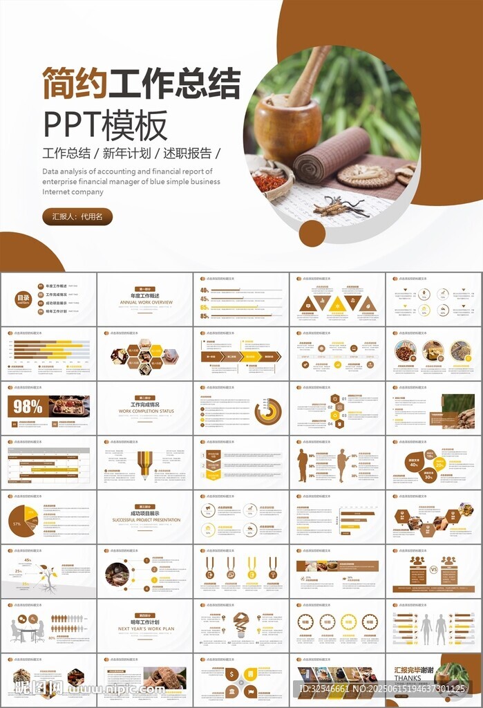 中医中药行业总结计划PPT