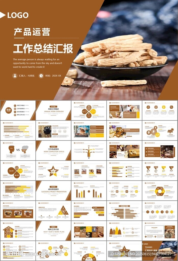 中医中药行业总结计划PPT