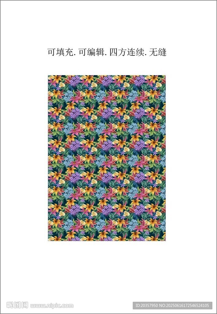 植物花卉图案  女装印花 