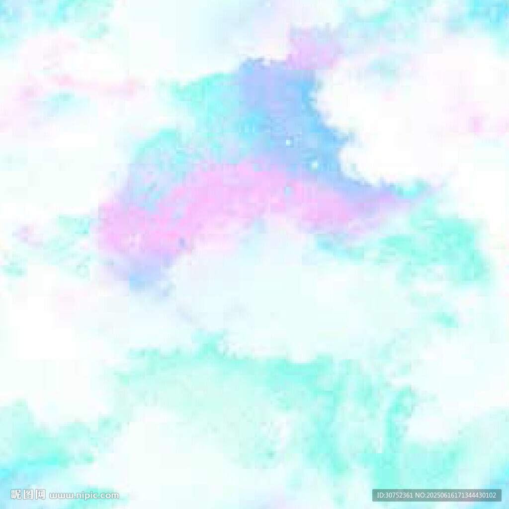 梦幻水彩渐变天空背景
