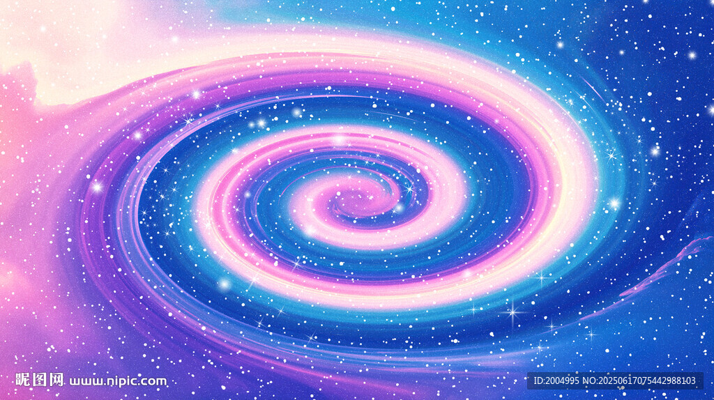 唯美旋涡星空软膜吊顶灯箱