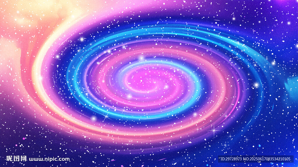 梦幻旋涡星空软膜天花吊顶