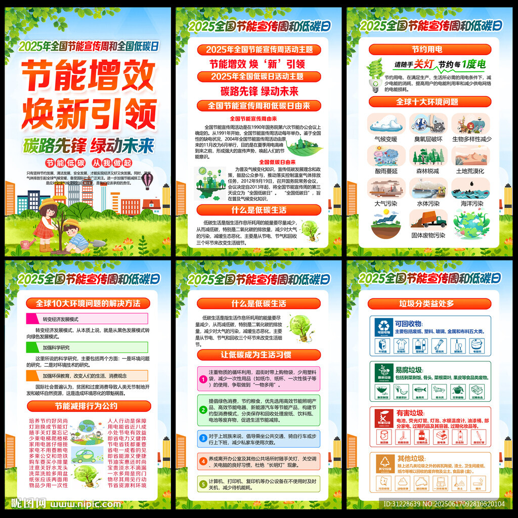 2025节能宣传周挂图