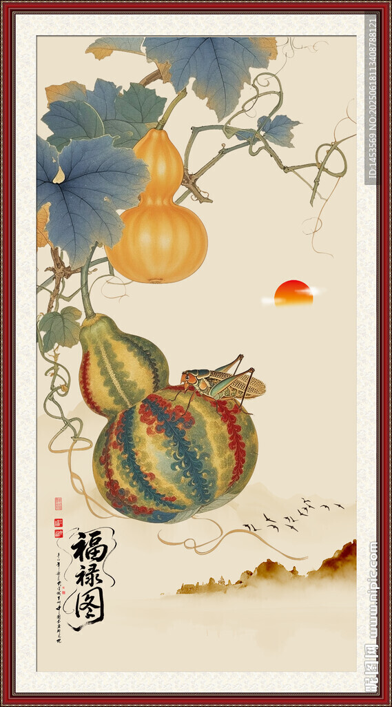 国画葫芦