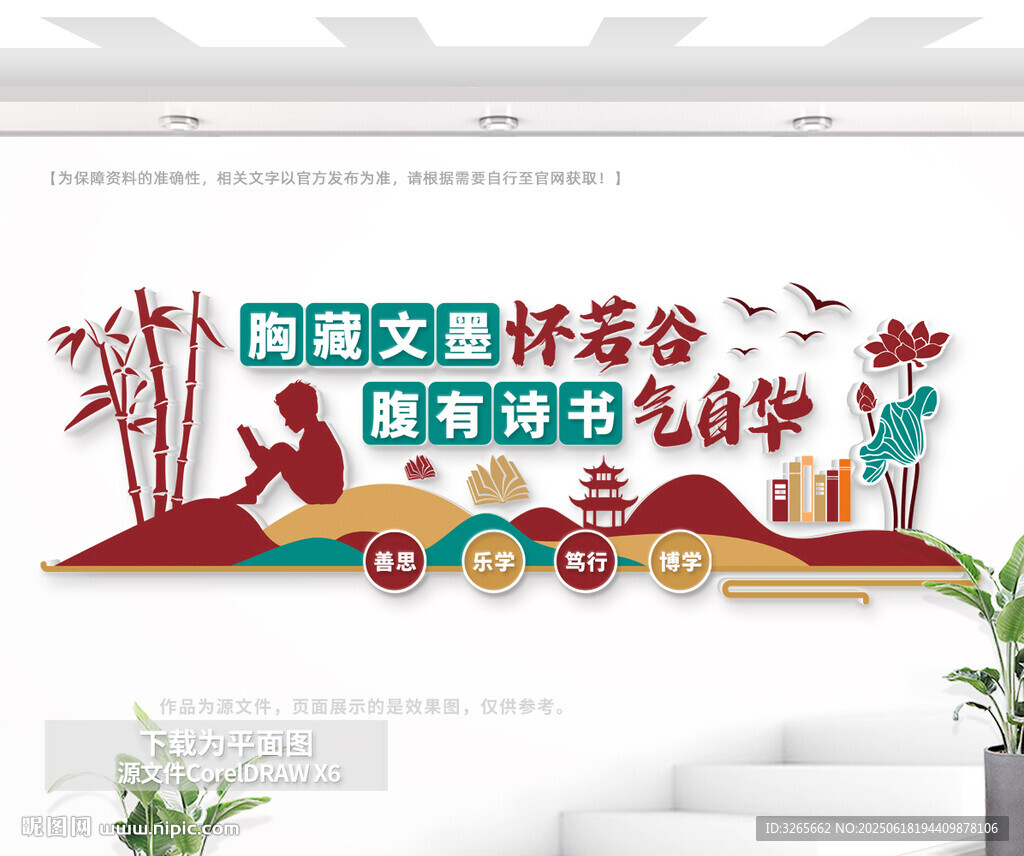图书室文化墙