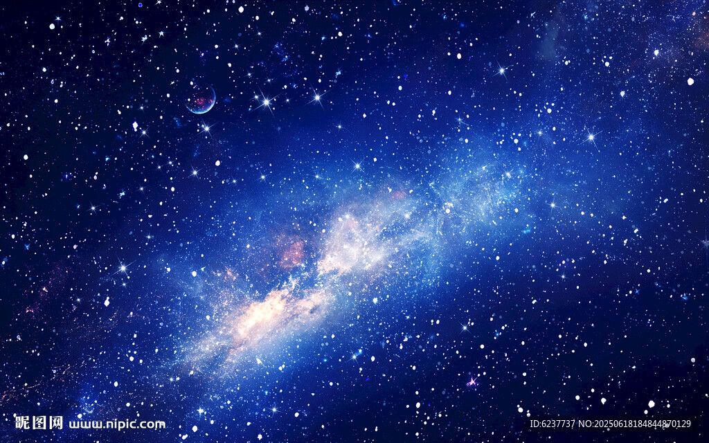 蓝色星空软膜天花灯箱