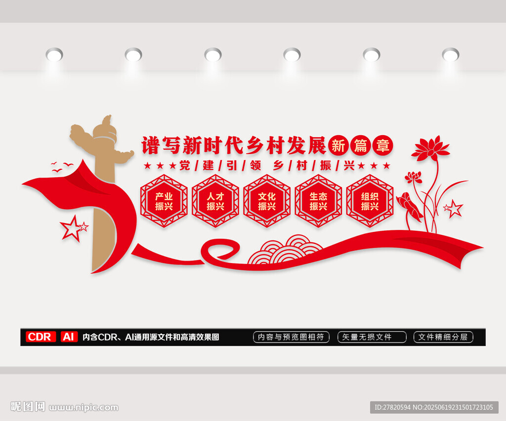 乡村振兴文化墙