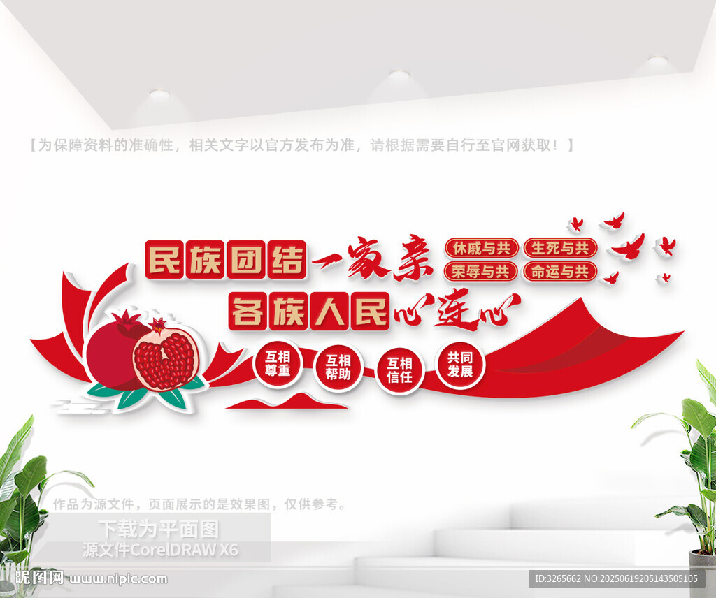 民族团结文化墙