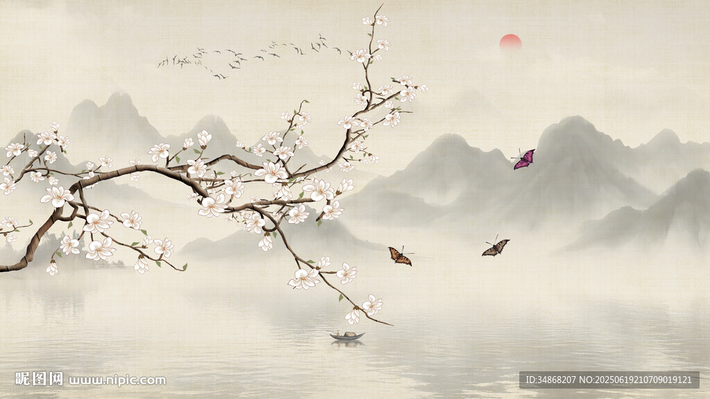 花鸟背景