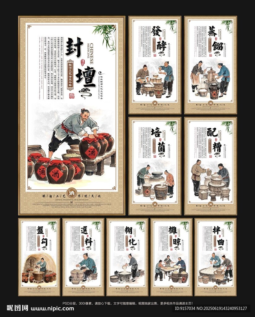 酿酒工艺流程